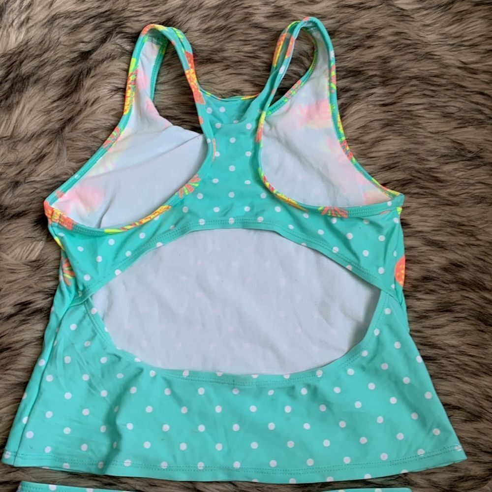 Girl’s Swimsuit Swimwear Tankini Two-piece 12 - Picture 6 of 9